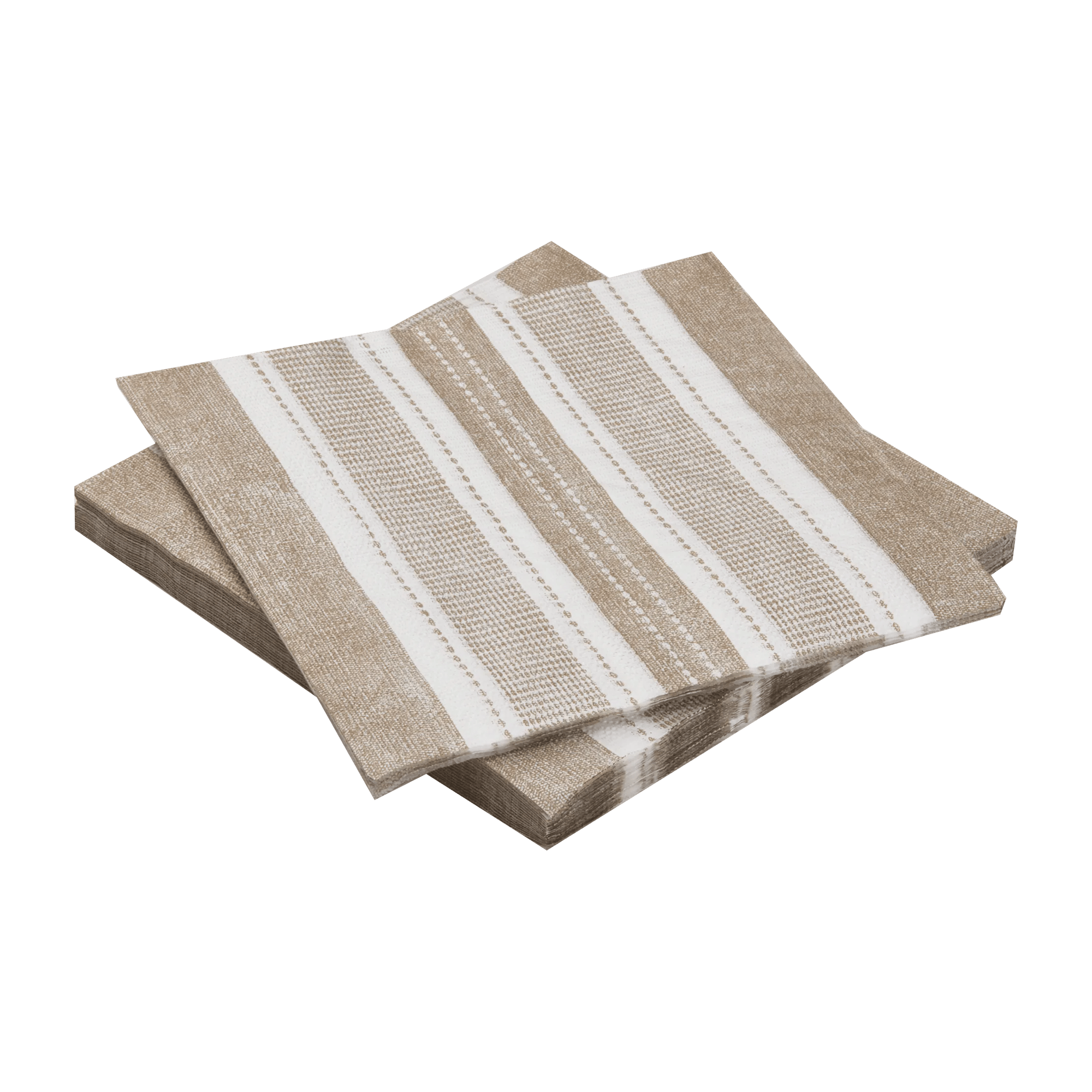 Striped Paper Napkins