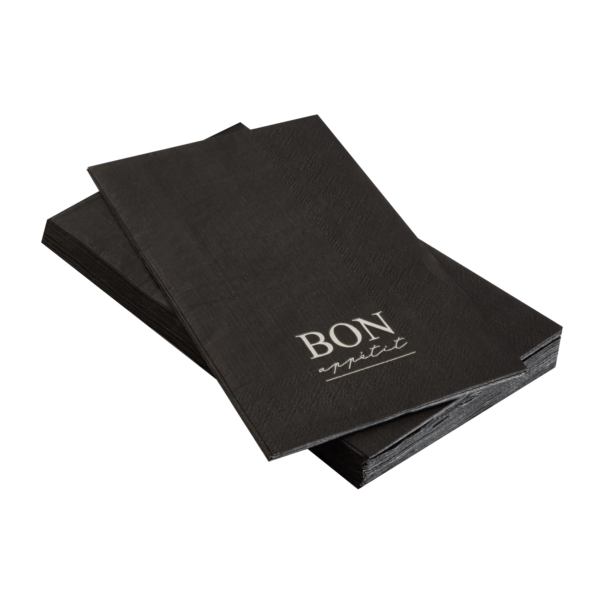 Bon Appétit Paper Napkins Black