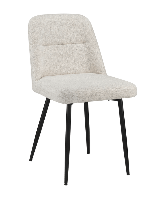 Fabric and Metal Dining Chair