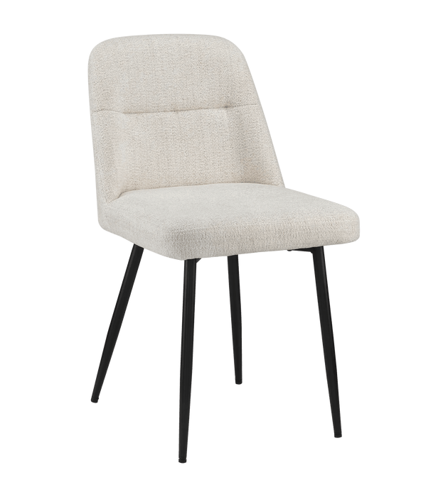 Fabric and Metal Dining Chair