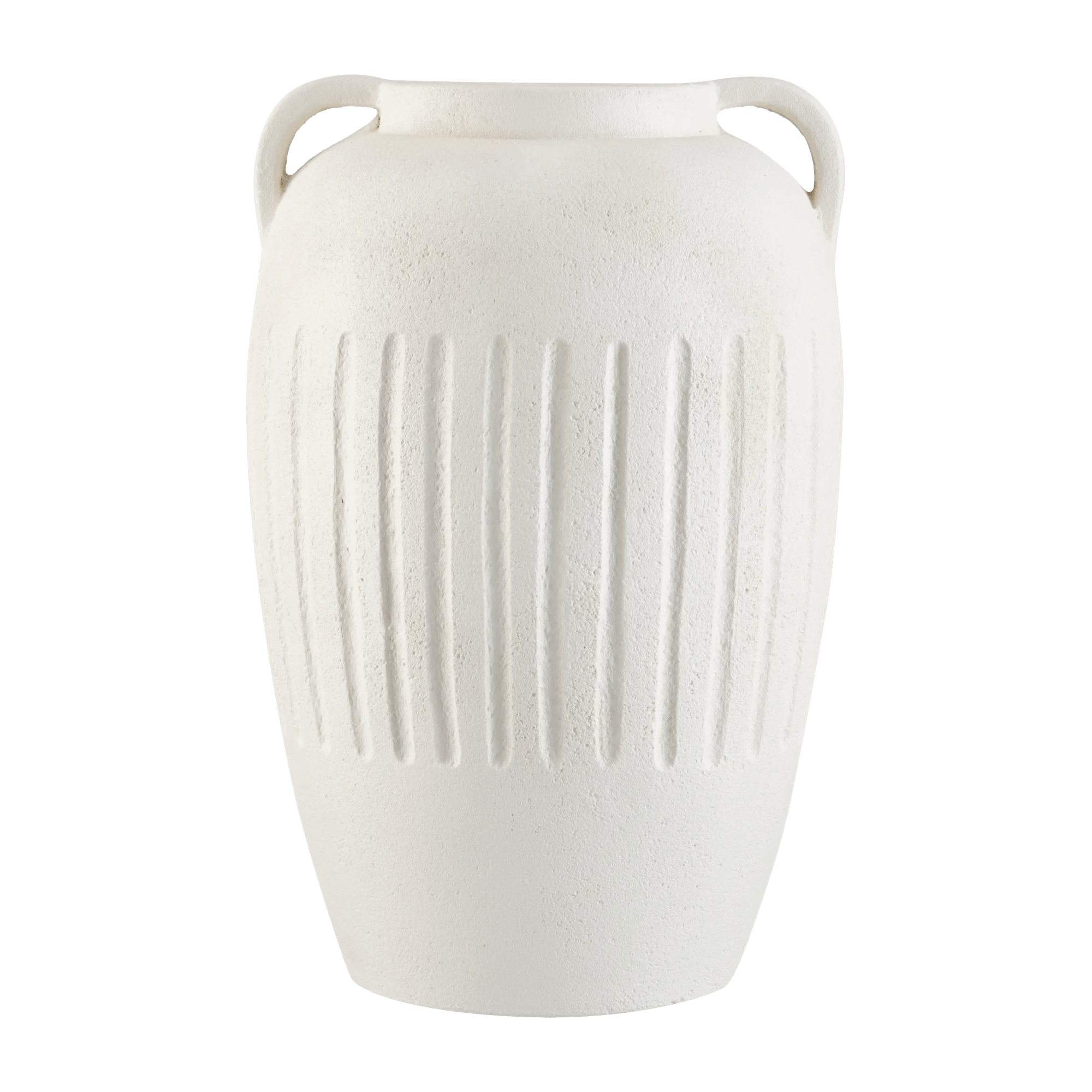Grand vase de sol avec poignées