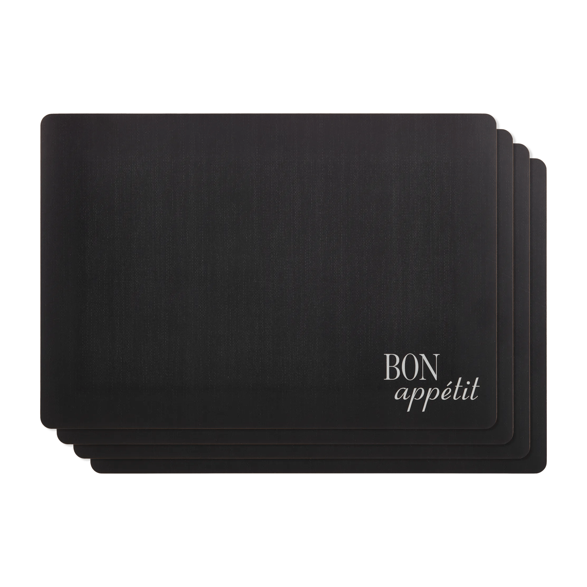 Set of 4 Bon Appetit Outdoor Placemats