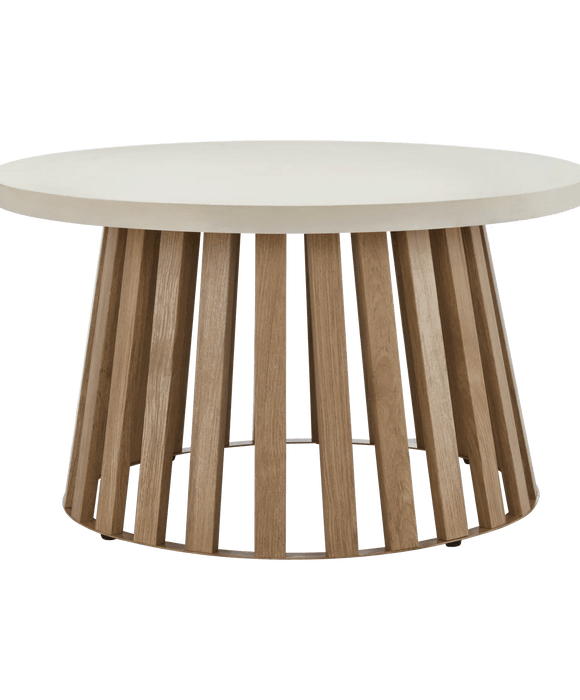 Slat Base Outdoor Coffee Table