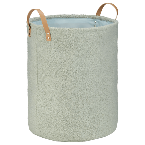 Panier à linge sauge boucle