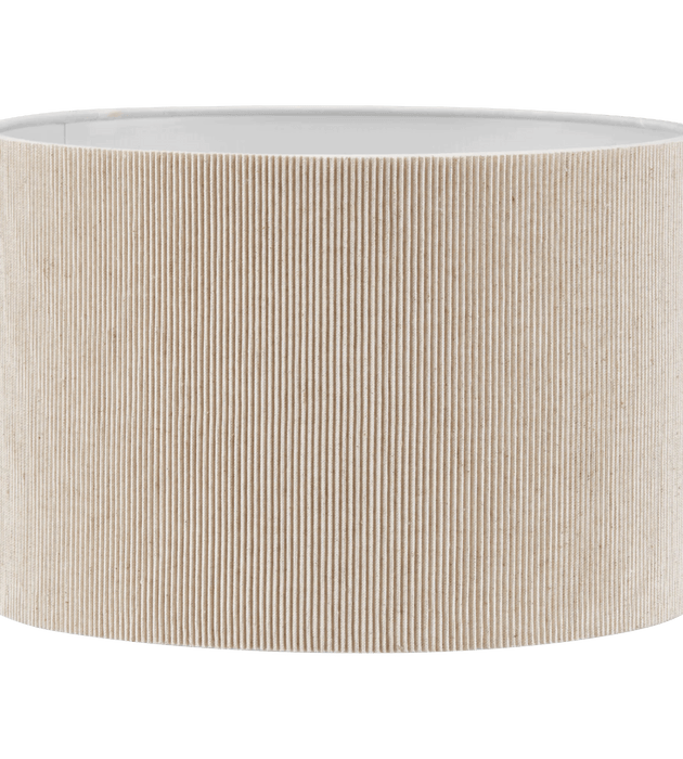 Beige Fabric Lampshade