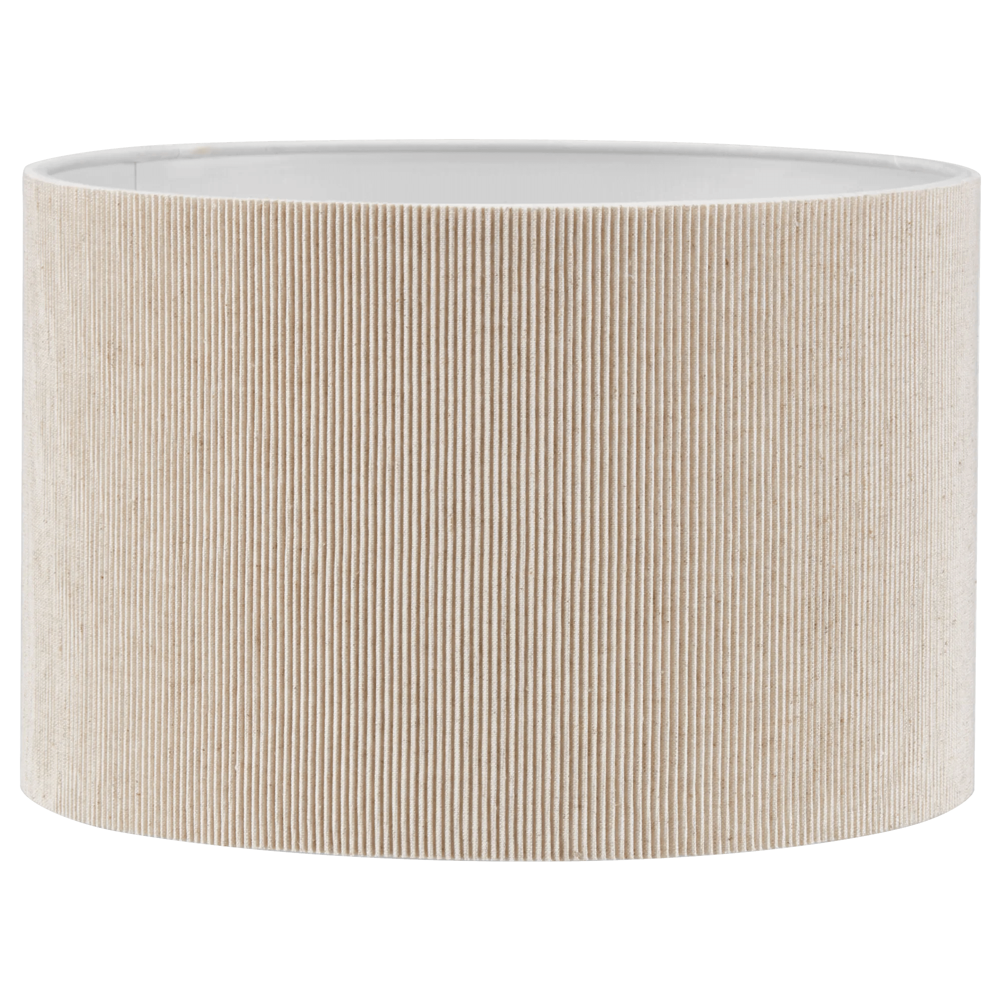 Beige Fabric Lampshade
