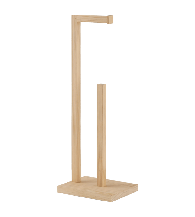 Dalton porte-papier toilette en bois naturel