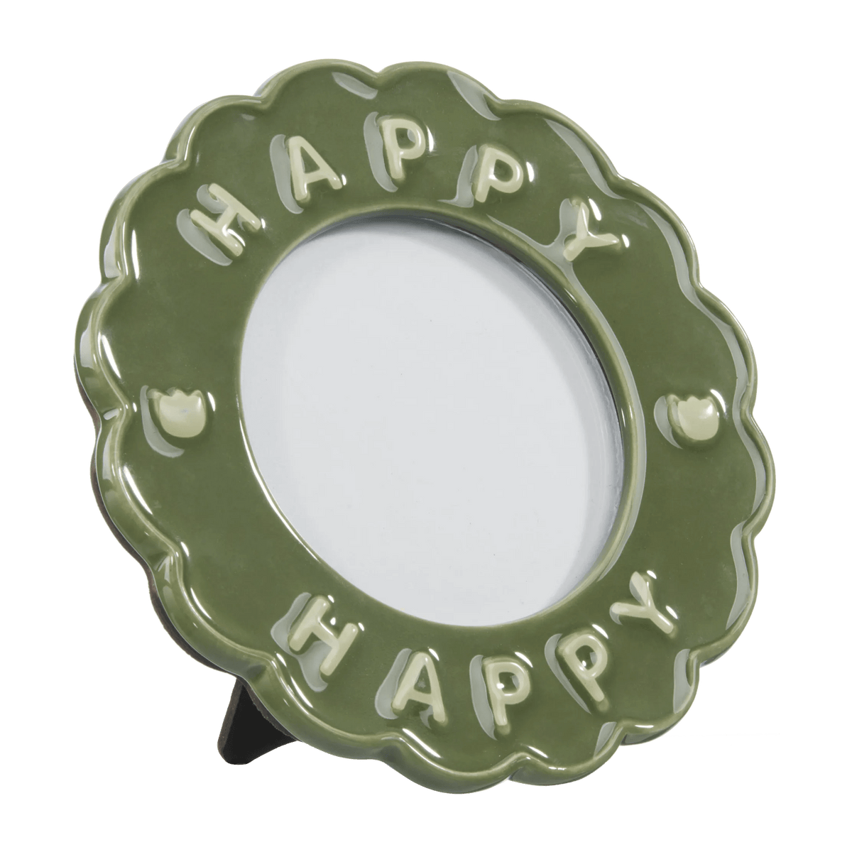 Green Ruffles Frame Green Wavy Edge Photo Frame – Bouclair