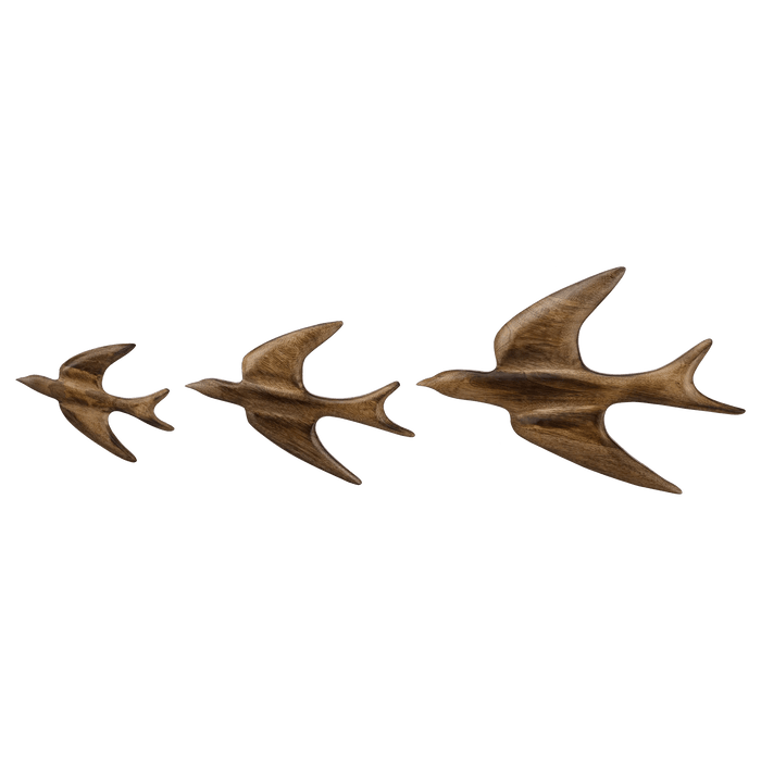 Wooden Bird Set