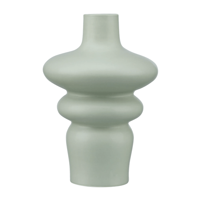 Sage Green Sculptural Decorative Vase