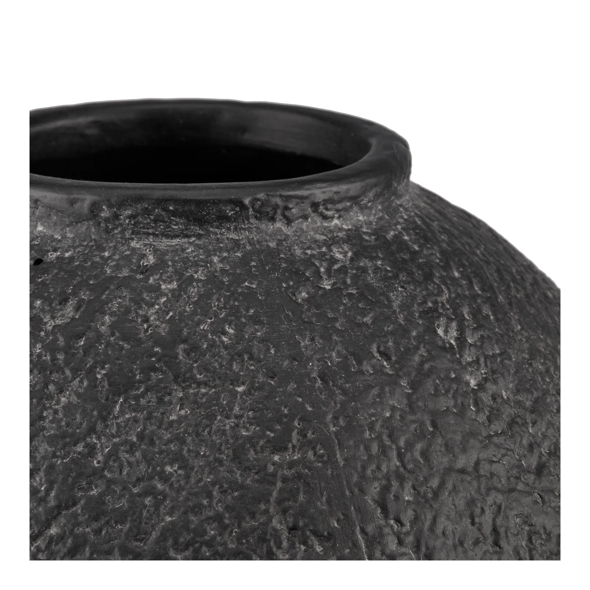 Textured Clay Decorative Vase