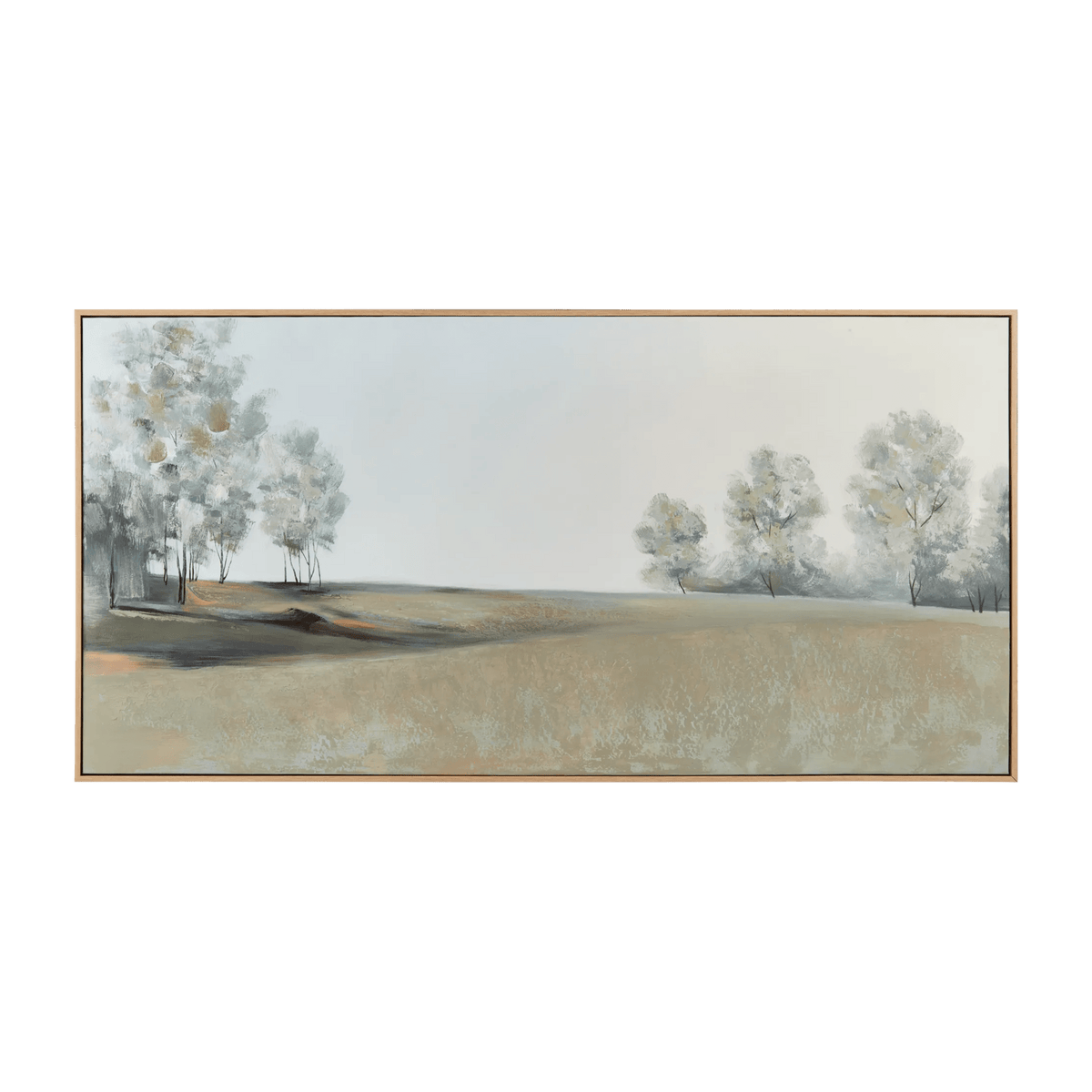 Oil Painted Landscape Framed Art – Bouclair