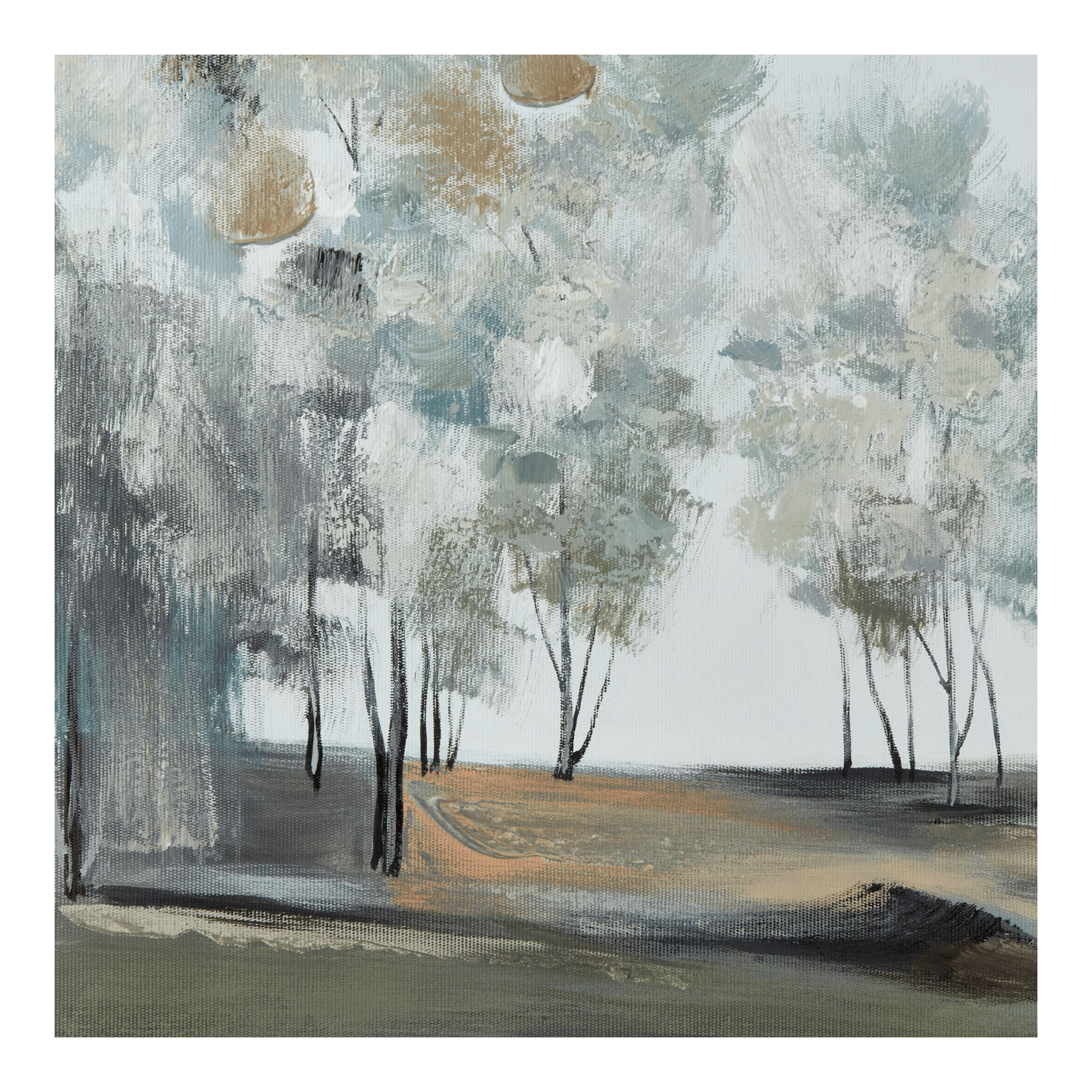 Oil Painted Landscape Framed Art – Bouclair