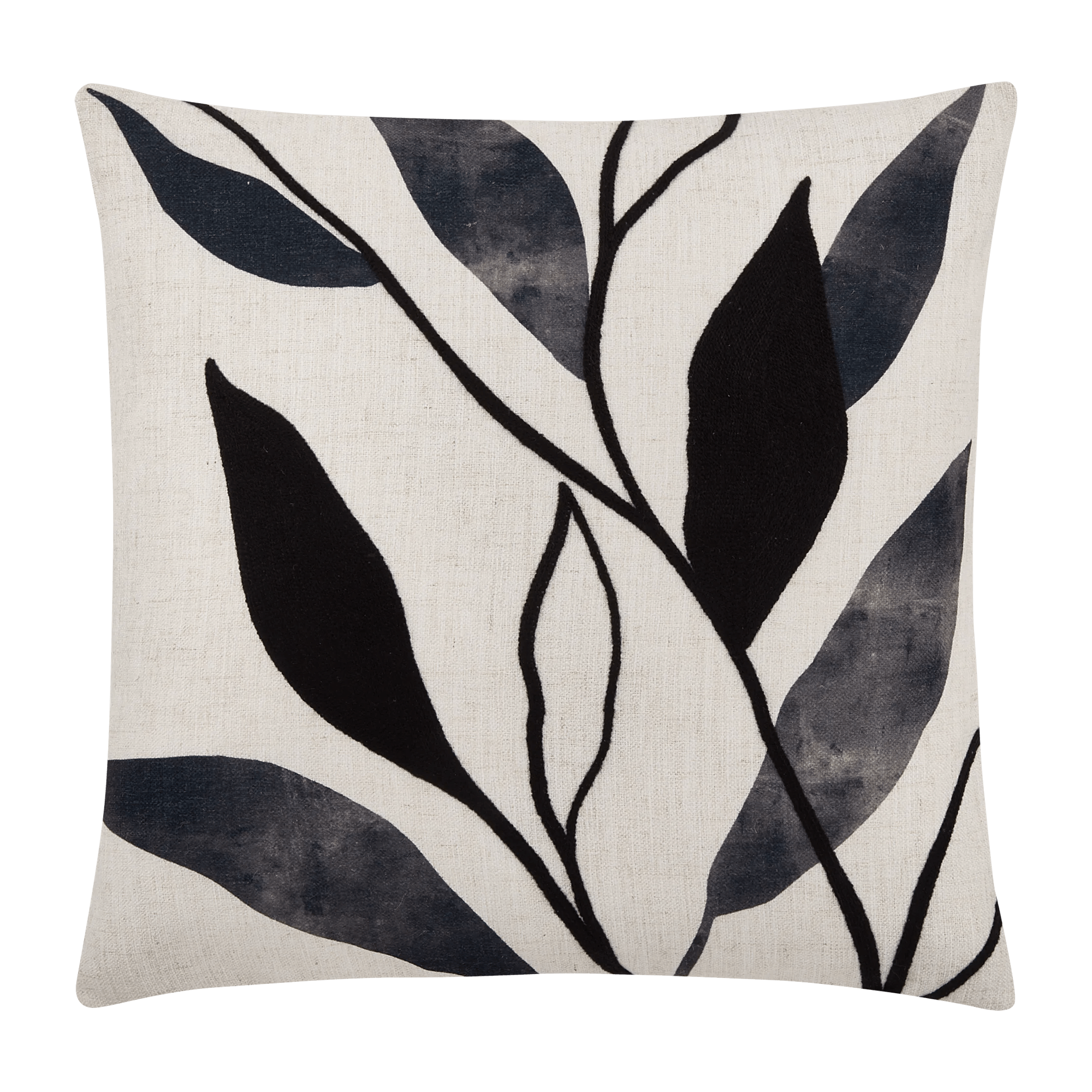 Cyra Decorative Leaf Print Cushion