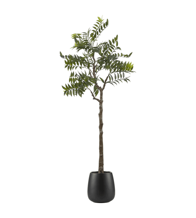 Large Artificial Pepper Tree in Decorative Pot