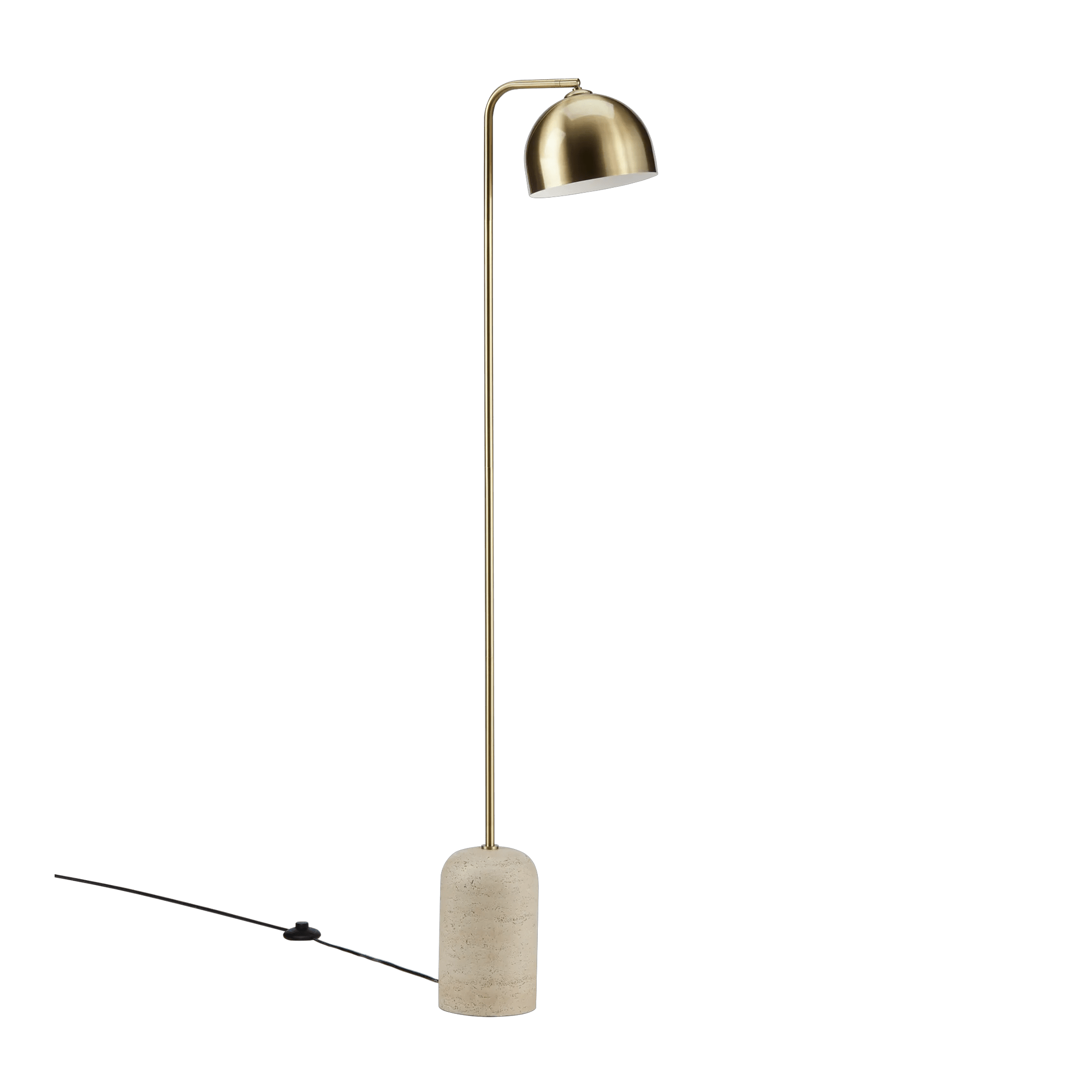 Modern Floor Lamp with Cement Base