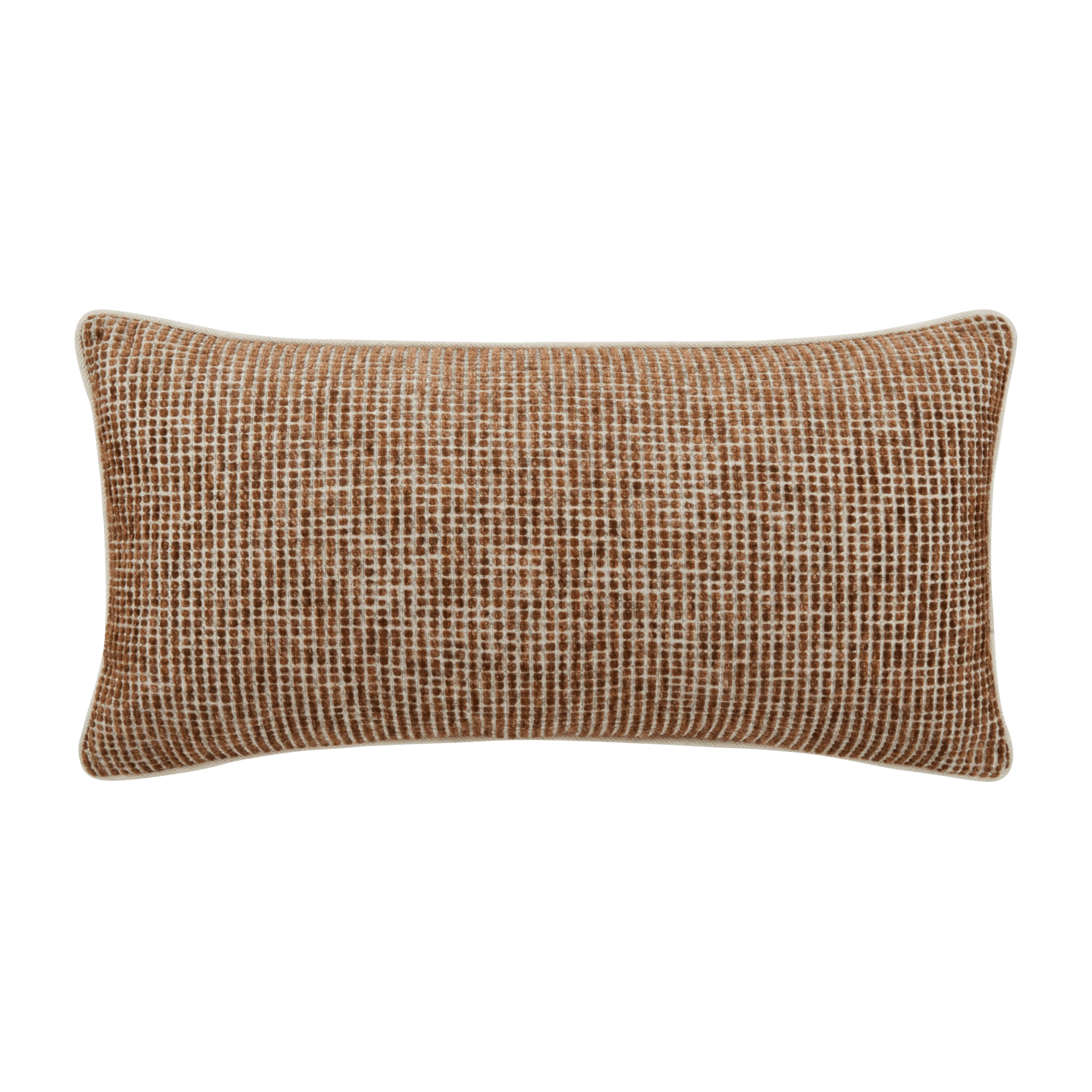 Coussin décoratif lombaire Miriam brun