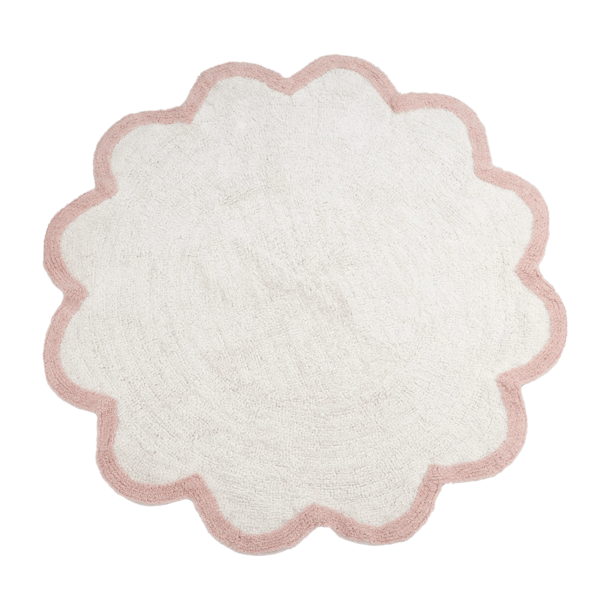 Scalloped Edge Rug