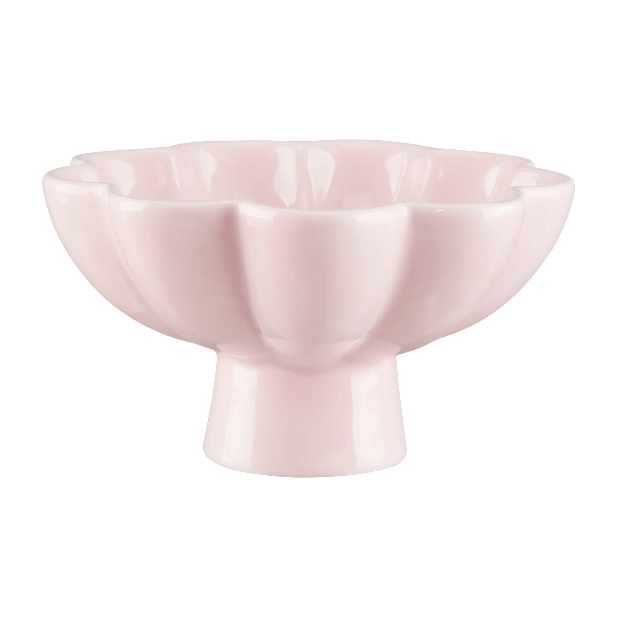 Pink ceramic deco bowl