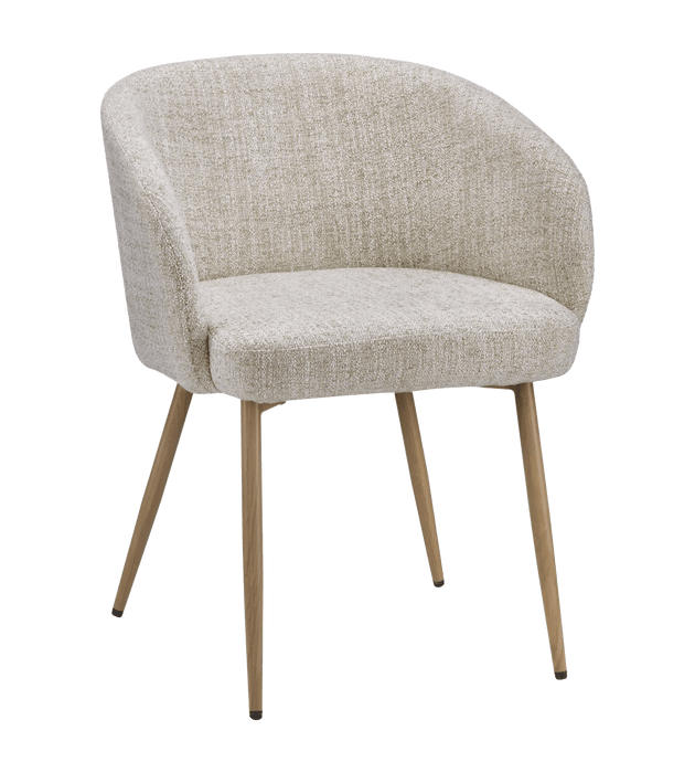 Fauteuil d'appoint rembourré en tissu