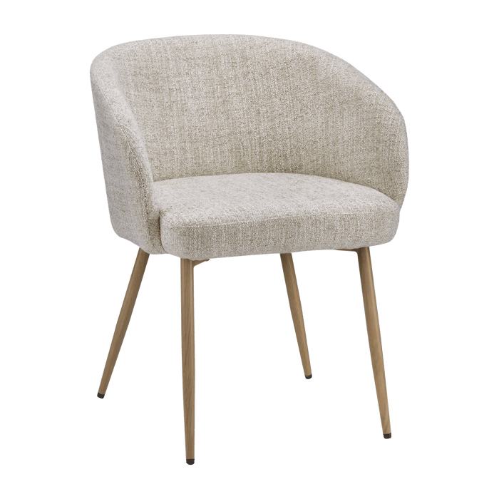 Fauteuil d'appoint rembourré en tissu