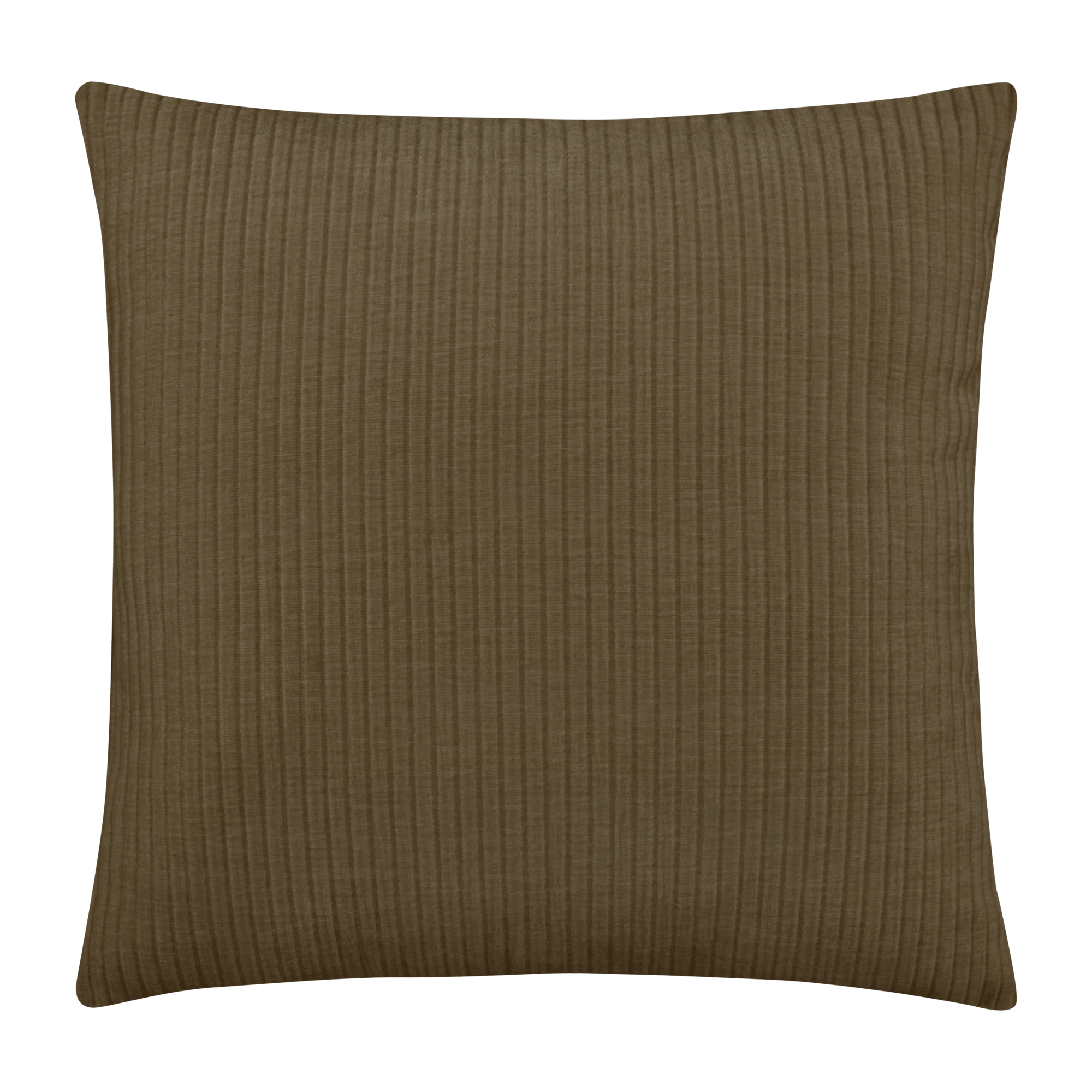 Housse de coussin décorative Cove brun moyen