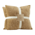 Coussin décoratif Sierra ensemble de 2 ocre