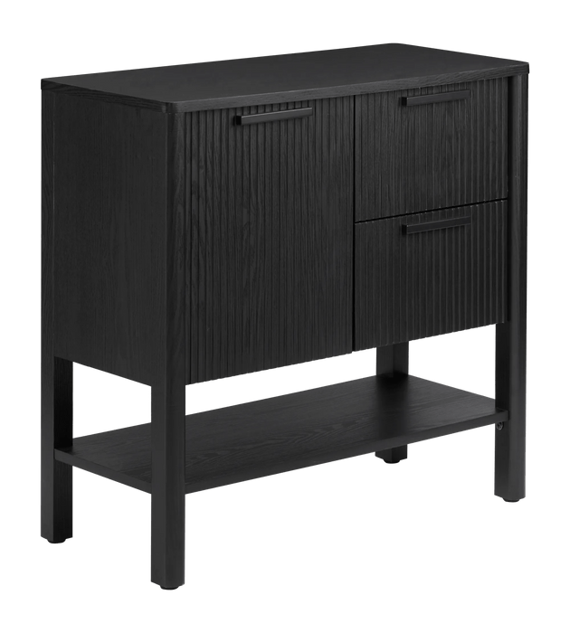 Wooden Buffet with Door and Drawers
