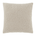 Light Beige Doodle Boucle Decorative Throw Pillow
