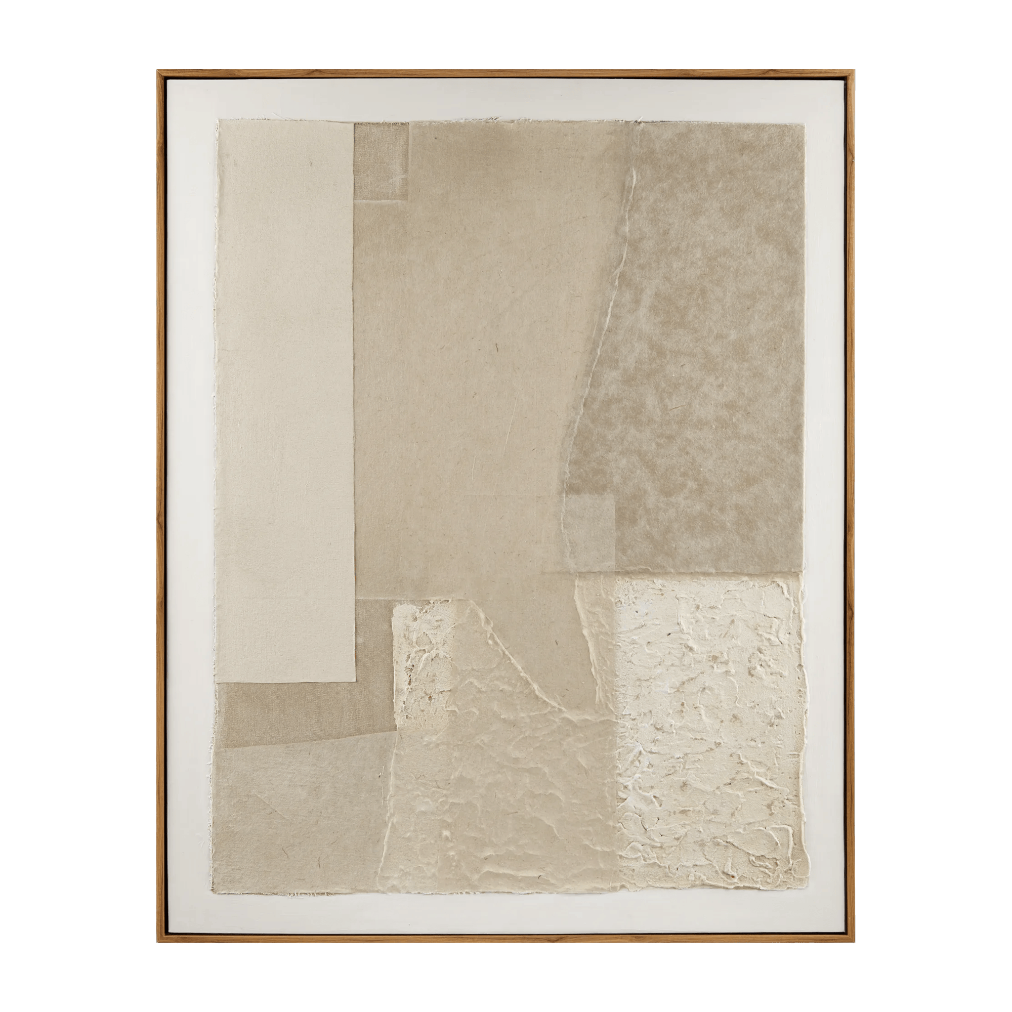 Tableau peint à l'huile abstraite des textures naturelles