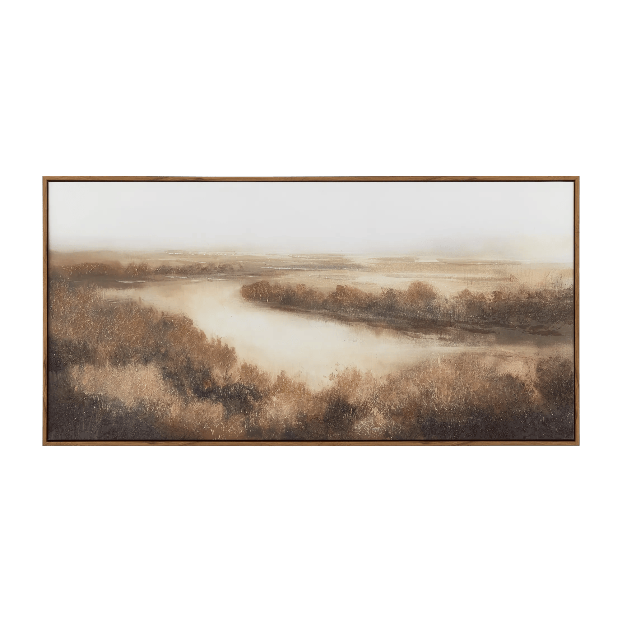 Fall Passage Framed Oil Painting