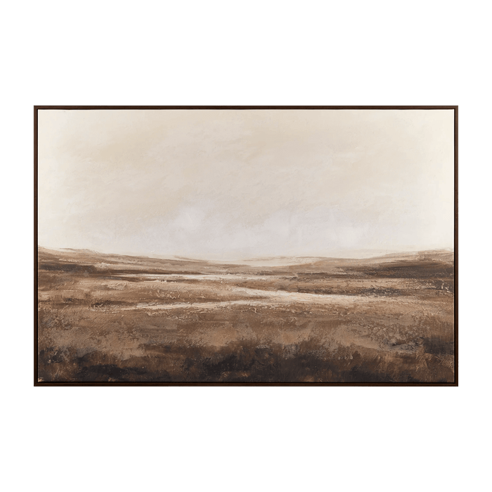 Fall Field Landscape Framed Art