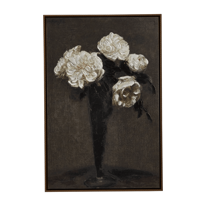 Bouquet vintage encadré