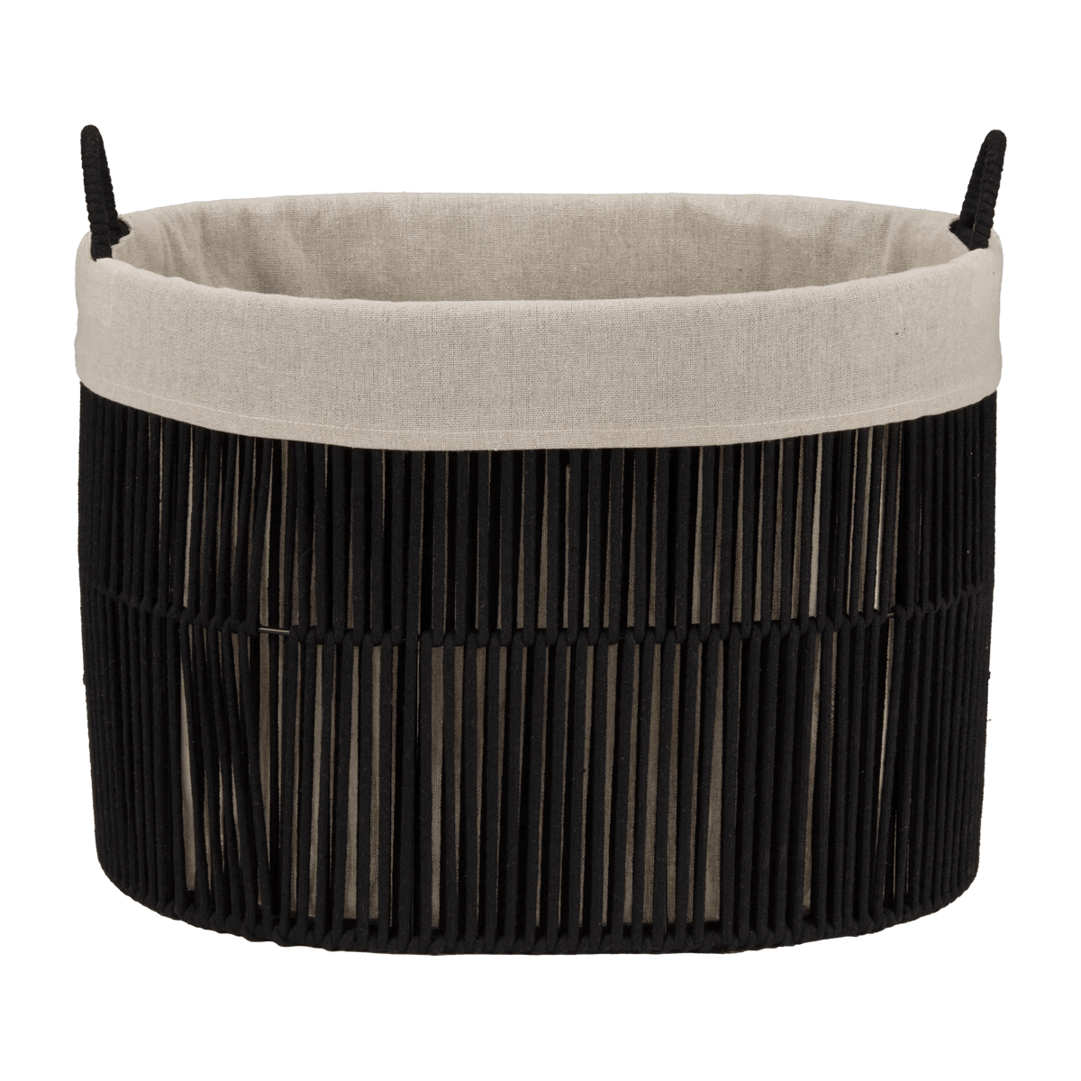 Panier Ovale en Corde Tressée