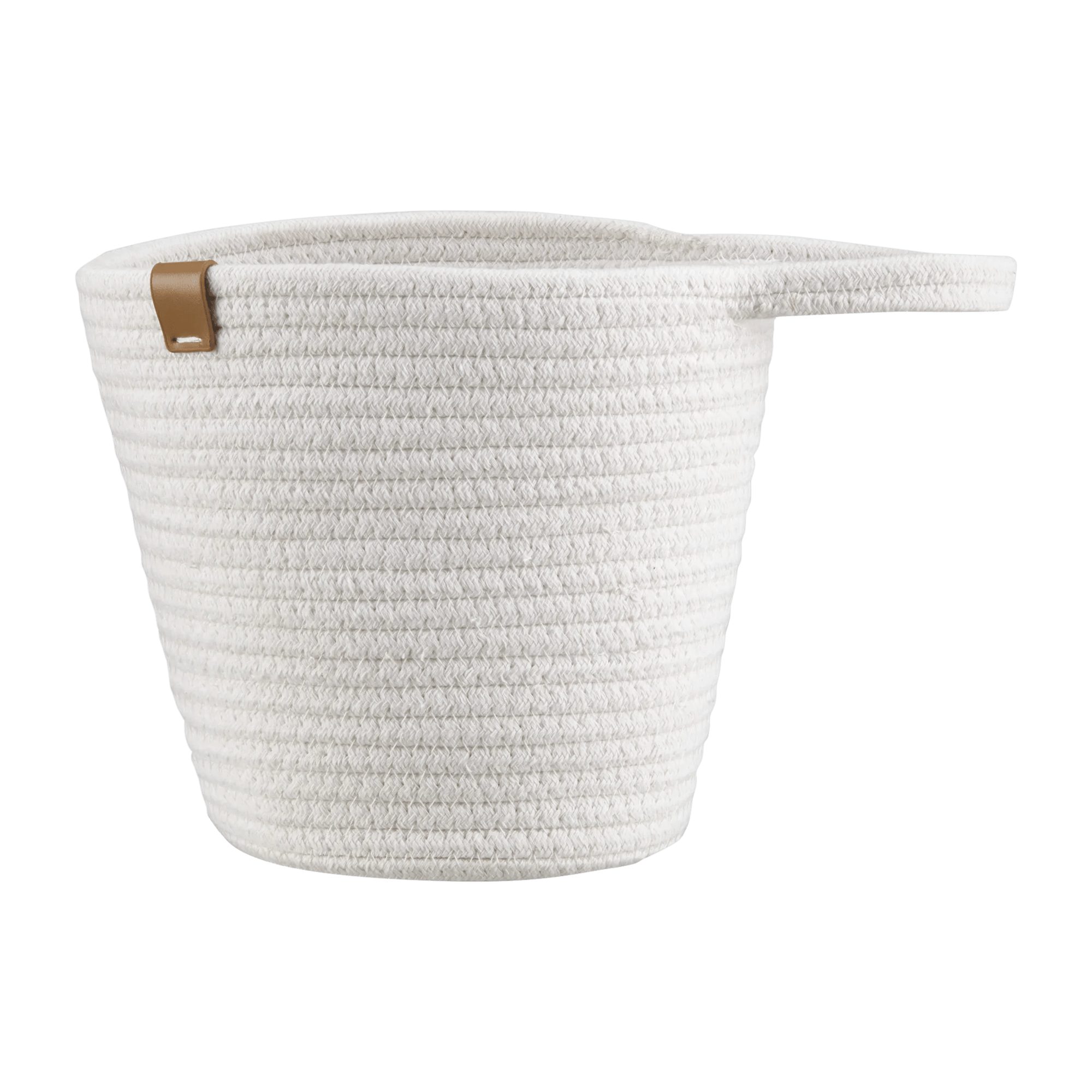 Panier mural suspendu en corde