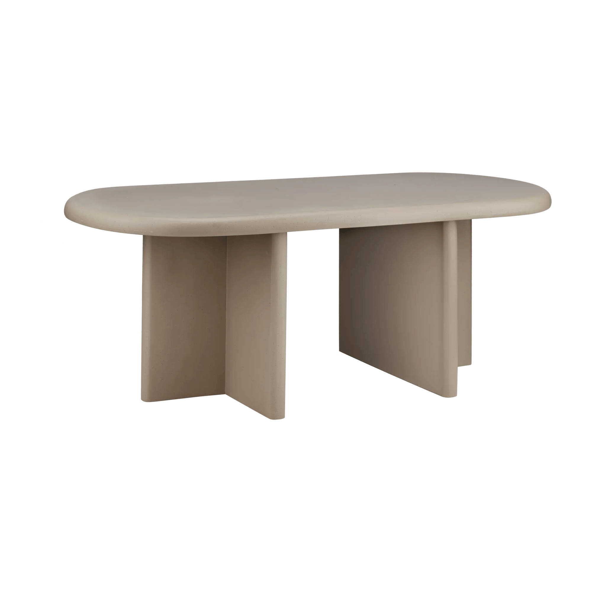 Table basse effet pierre