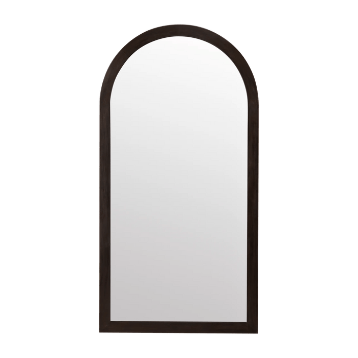 Ossington Arch Dark Brown Leaner Mirror