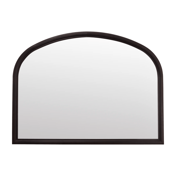 Primavera Dark Brown Arched Mirror Wood Frame