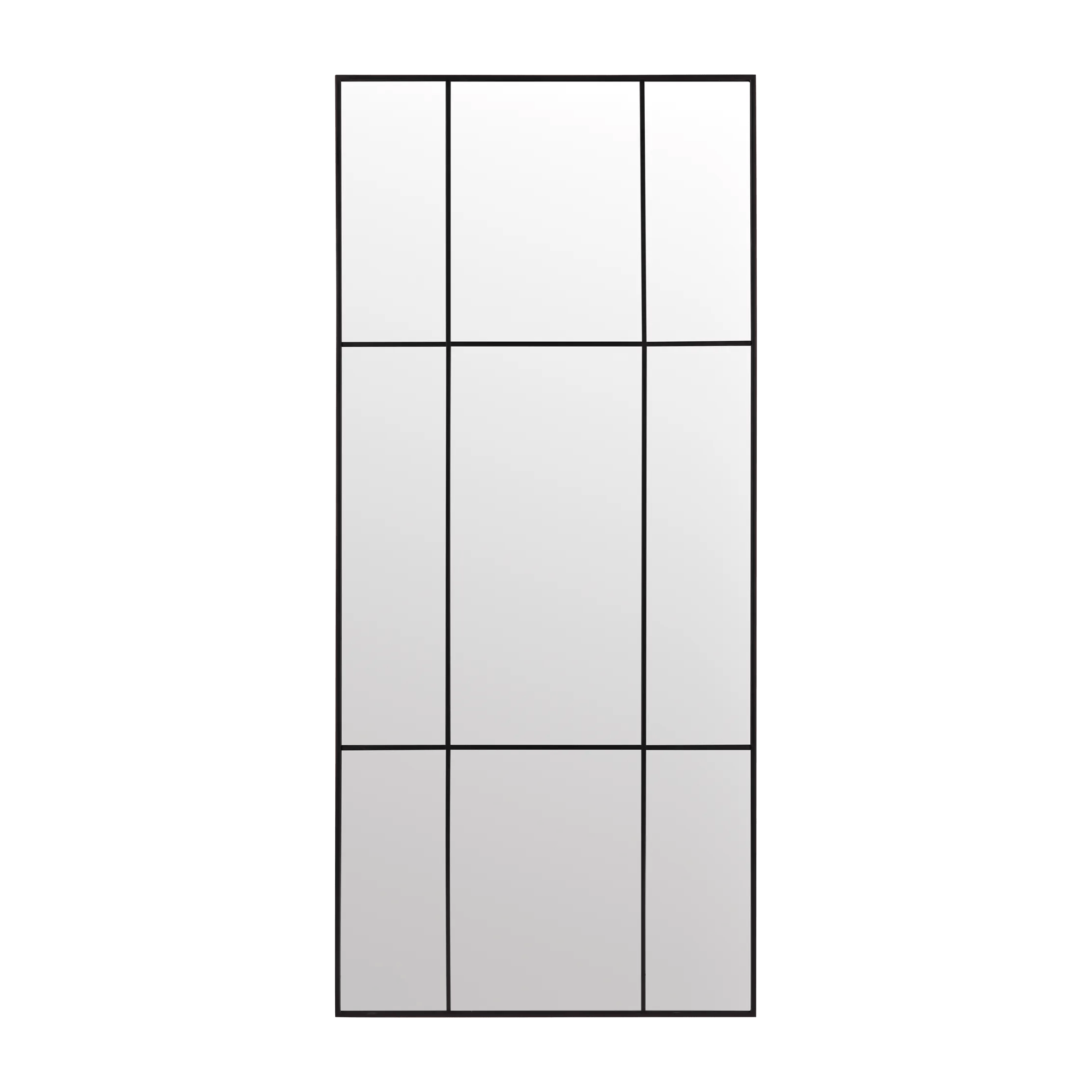 Miroir style fenêtre à carreaux