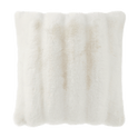 Off White Lexie Faux Fur Decorative Cushion