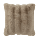 Light Brown Lexie Faux Fur Decorative Cushion