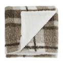 Natural Alaska Plaid Throw