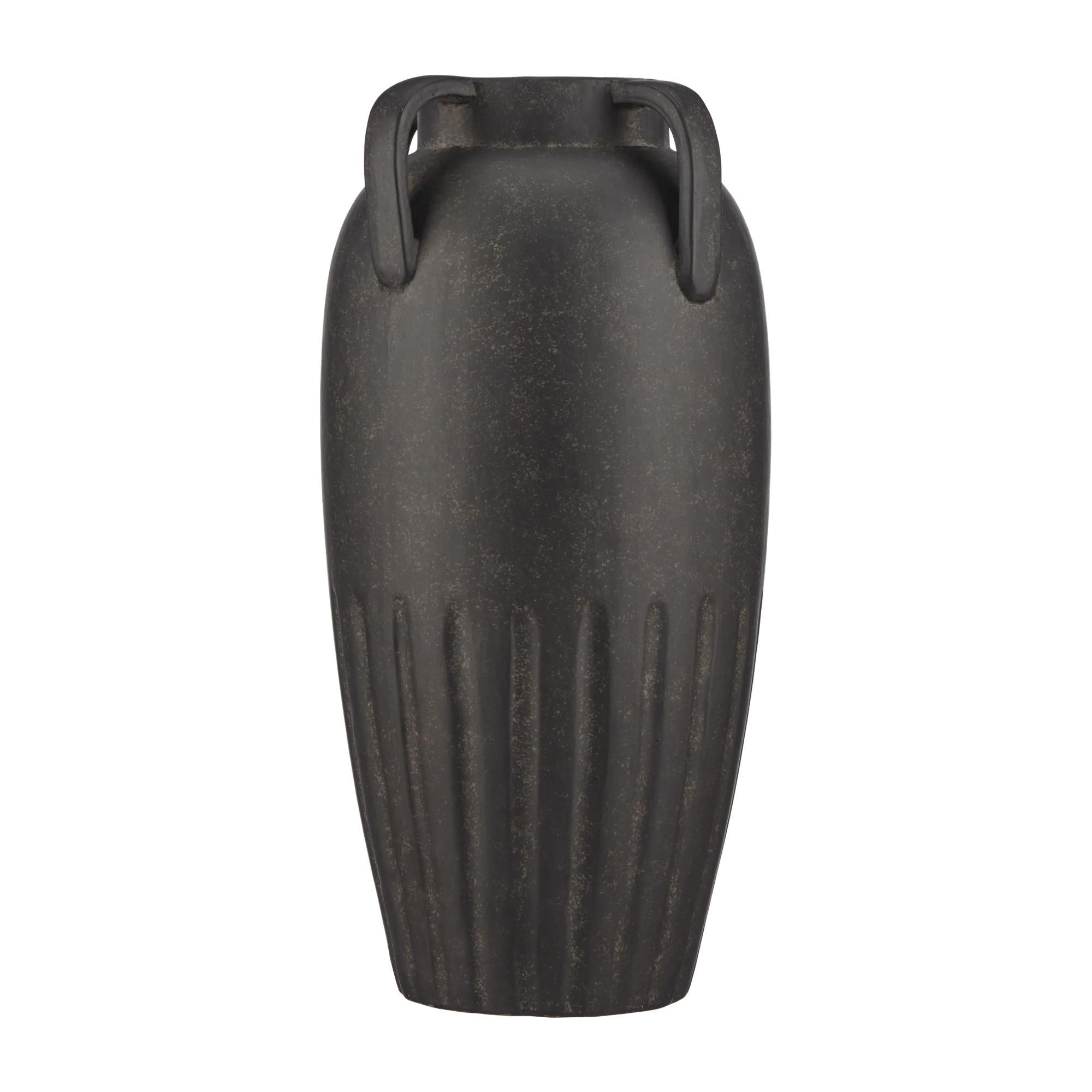 Ceramic Urn Floor Vase with Handles