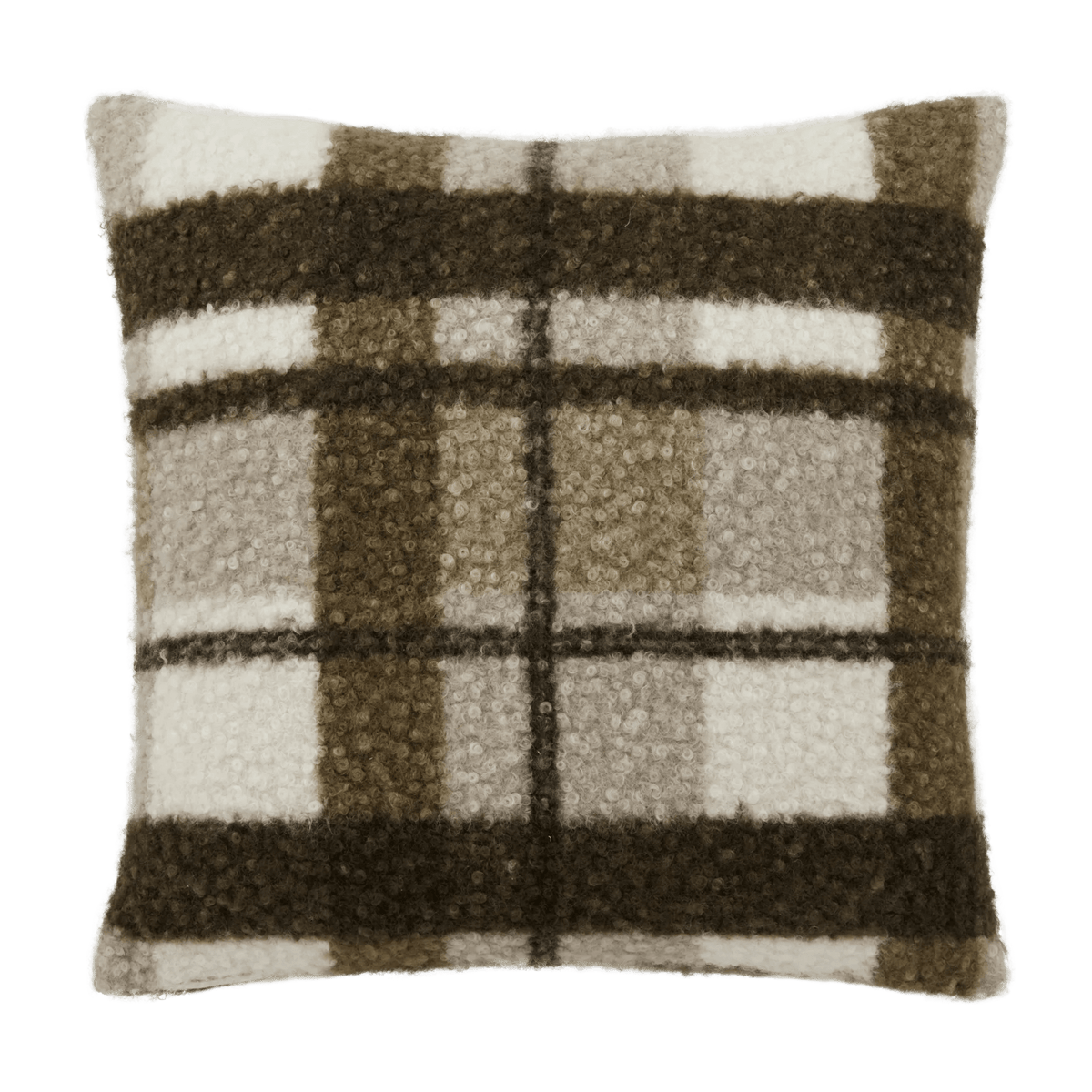Alaska Plaid Decorative Throw Pillow