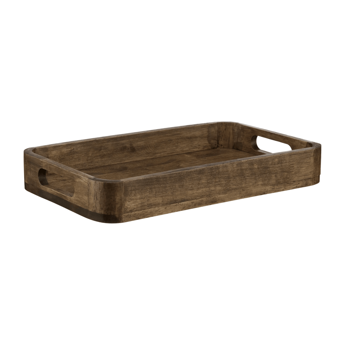 Wooden Serving Tray with Handles