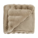 Light Brown Lexie Faux Fur Throw