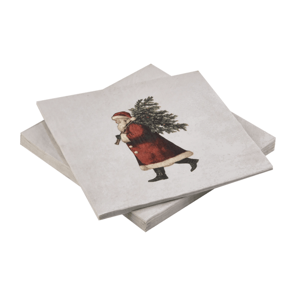 Set of 20 Santa Napkins