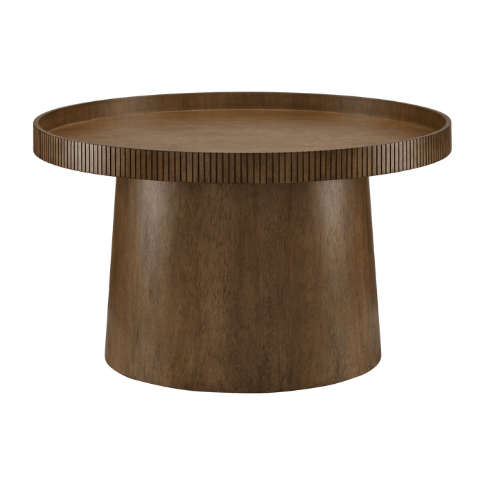 Table basse en placage