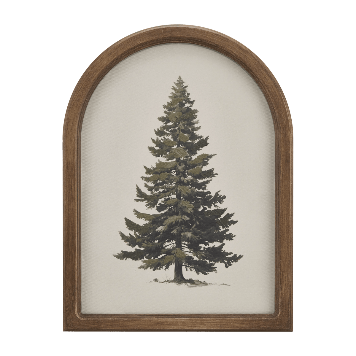 Tree Art Arc Framed Canvas