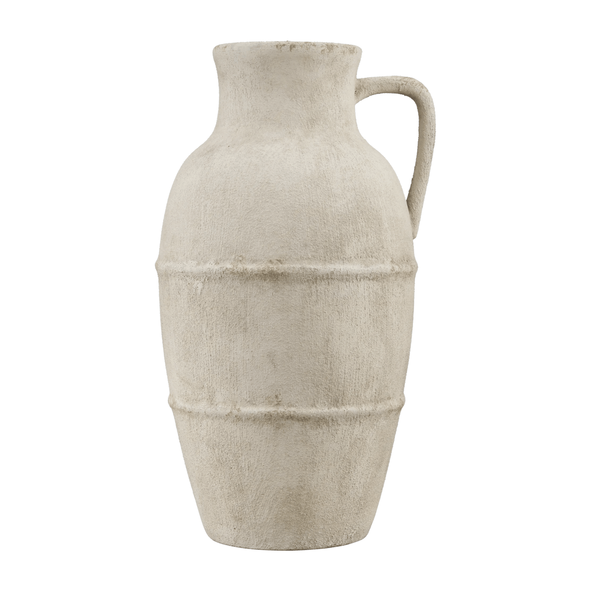 Antique Ceramic Table Vase with Handle